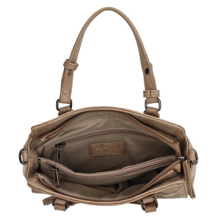 Enrico Benetti 66579 handtas Lexi mid taupe