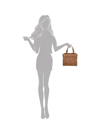 Enrico Benetti 66579 handtas Lexi camel