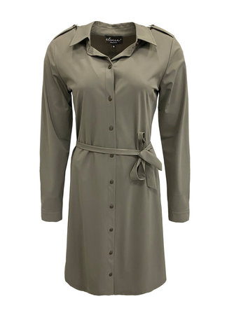 Elvira Dress Maya army green