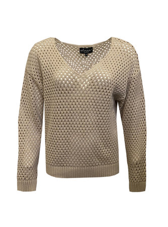 Elvira trui / pullover Romy sand