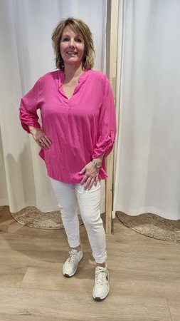 Blouse Nina Fuchsia - One Size