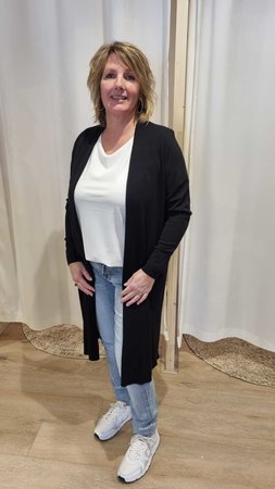 Vest Zwart Lang - One size