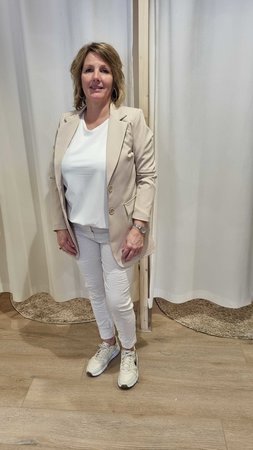 Broek beige one size