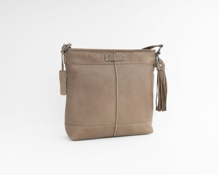 Bag2Bag Schoudertas Melbourne - totone grey-taupe