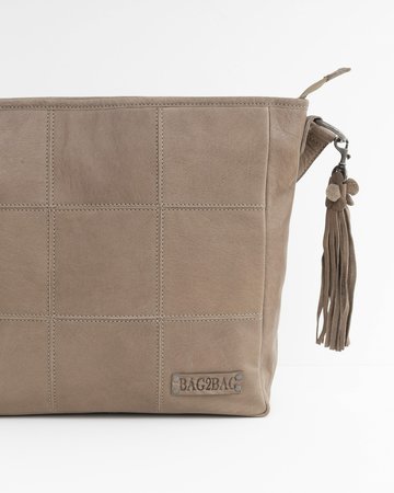 Bag2Bag - Dames handtas Sarnia - totone grey-taupe