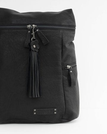 Bag2Bag - Dames rugtas Toronto - Black - zwart