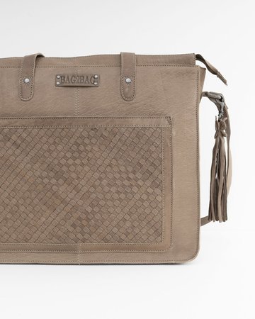 Bag2Bag - Dames handtas Quebec - Grey / Taupe