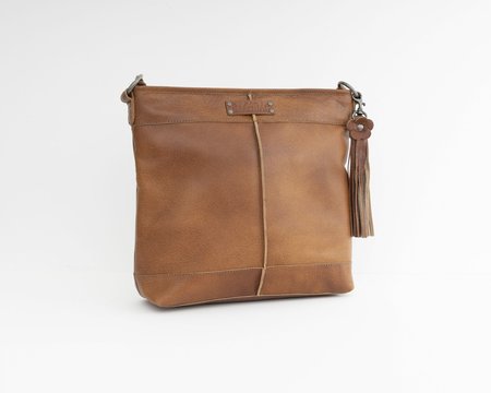 Bag2Bag - Schoudertas Laptop tas Coria - Totone Cognac