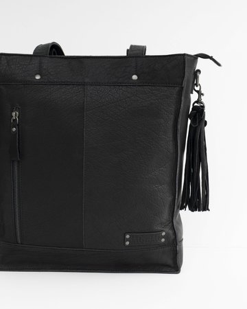 Bag2Bag - Schoudertas Laptop tas Coria - Black