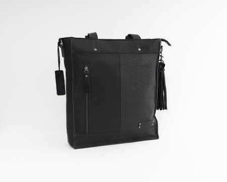 Bag2Bag - Schoudertas Laptop tas Coria - Black