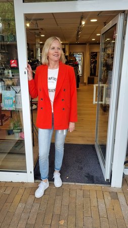 Elvira blazer Nina - red