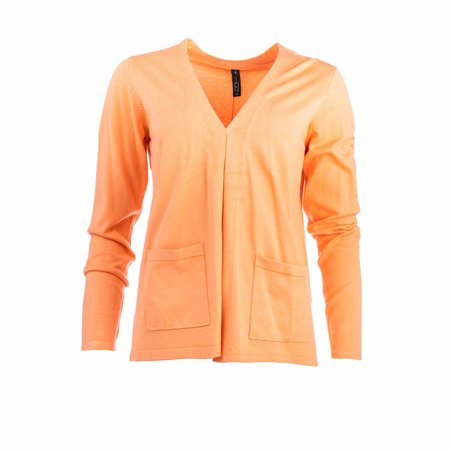 NED vest Frank LS - papaya orange