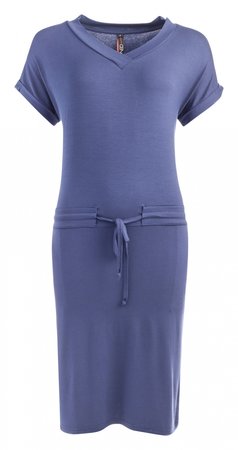 NED jurk Rosanda SS Heavy Tricot, marine