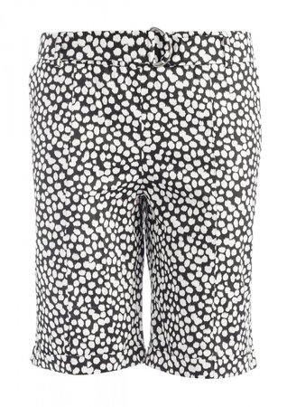 NED broek Dias-W Black Dots - black