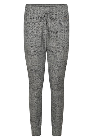 Zoso printed travel pants Mary - sand