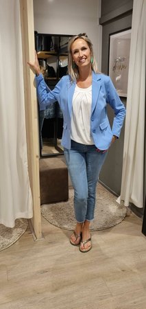 Elvira blazer Alice - blue