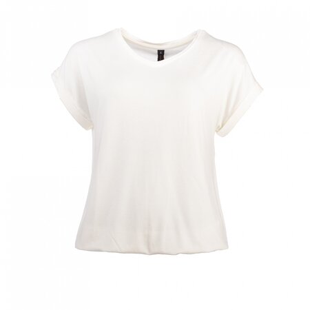 NED t-shirt Nox-SS Heavy Tricot Ecru