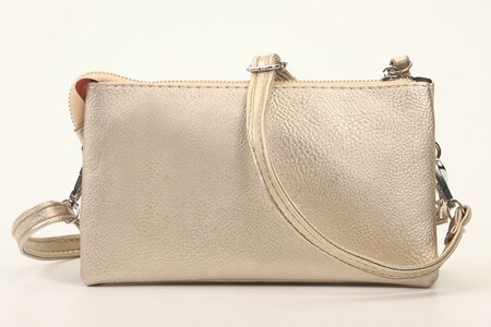 Ook-Leuk crossbody/ schoudertasje New York - champagne