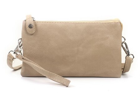 Ook-Leuk crossbody/ schoudertasje New York - stone