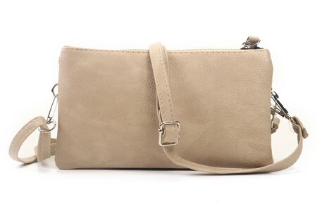 Ook-Leuk crossbody/ schoudertasje New York - stone