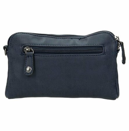 Enrico Benetti 66171 schoudertas/clutch Croco navy