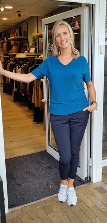 224 Zoso Biba splendour basic shirt - petrol