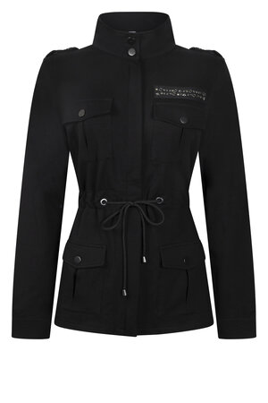 224 Zoso Fame sporty jacket with studs