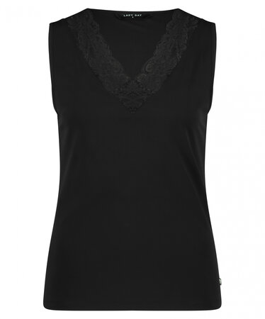 Lady Day Top - V-hals Tamara black