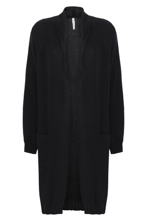 Zoso 224 Peggy blackknitted cardigan - black