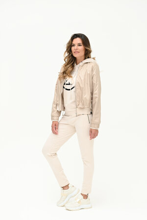 224 Zoso Sporty short coat Persey - oatmeal
