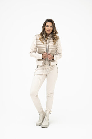 224 Zoso Sporty puffer jacket Lindsy - oatmeal