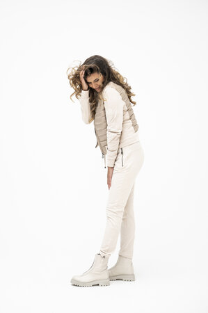 224 Zoso Sporty puffer jacket Lindsy - oatmeal