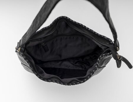 Bag2Bag Limited Edition Donnes schoudertas - zwart - black
