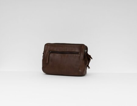 Bag2Bag Limited Edition Wells schoudertas - dark brown