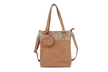 Ook-Leuk schoudertas/ shopper Lyon - camel