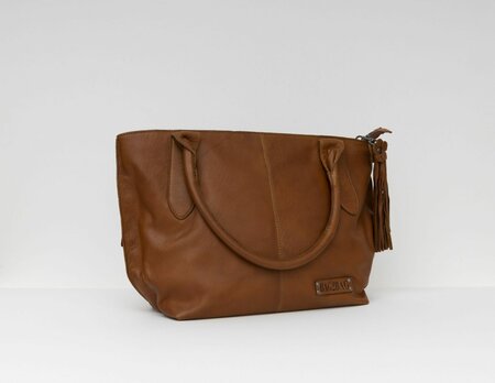 Bag2Bag Ava schoudertas - Porto Cognac
