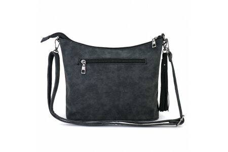 Ook-Leuk handtas Las Palmas - black white