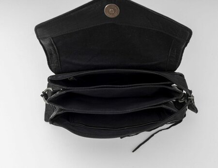 Bag2Bag Gargia schoudertasje - zwart