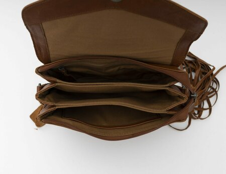 Bag2Bag Gargia schoudertasje - porto cognac