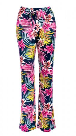 NED broek Ballou Marine Ferns - Marine
