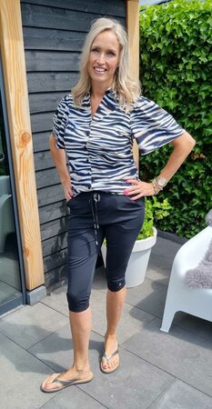 Lady Day Traiger Capri black - zwart