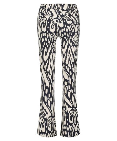 Lady Day Poppy blue Java broek flared