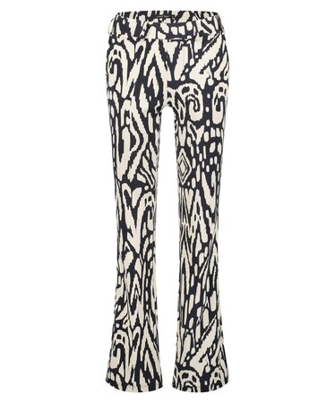 Lady Day Poppy blue Java broek flared