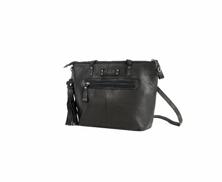 Bag2Bag Evora schoudertas - Zwart