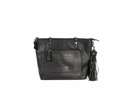 Bag2Bag Evora schoudertas - Zwart