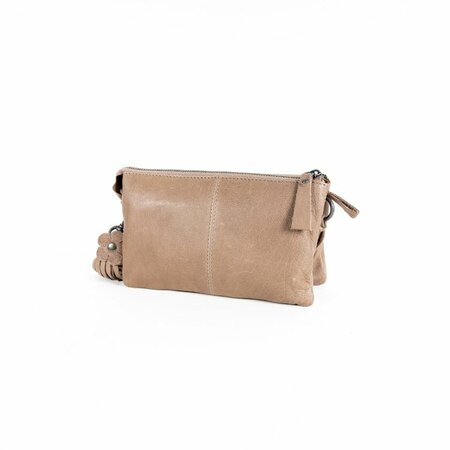 Bag2Bag - Dames clutch / schoudertas Dover - Grey Taupe