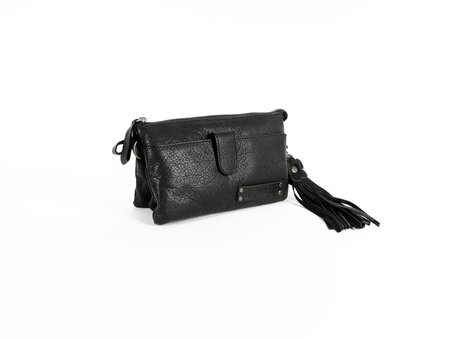 Bag2Bag - Dames clutch / schoudertas Dover - Zwart
