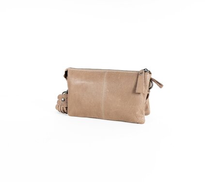 Bag2Bag - Dames clutch / schoudertas Dover - Grey Taupe
