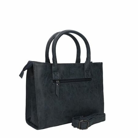 Enrico Benetti Navy Metz schoudertas 66430