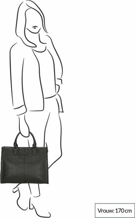 Enrico Benetti Black Metz schoudertas 66492